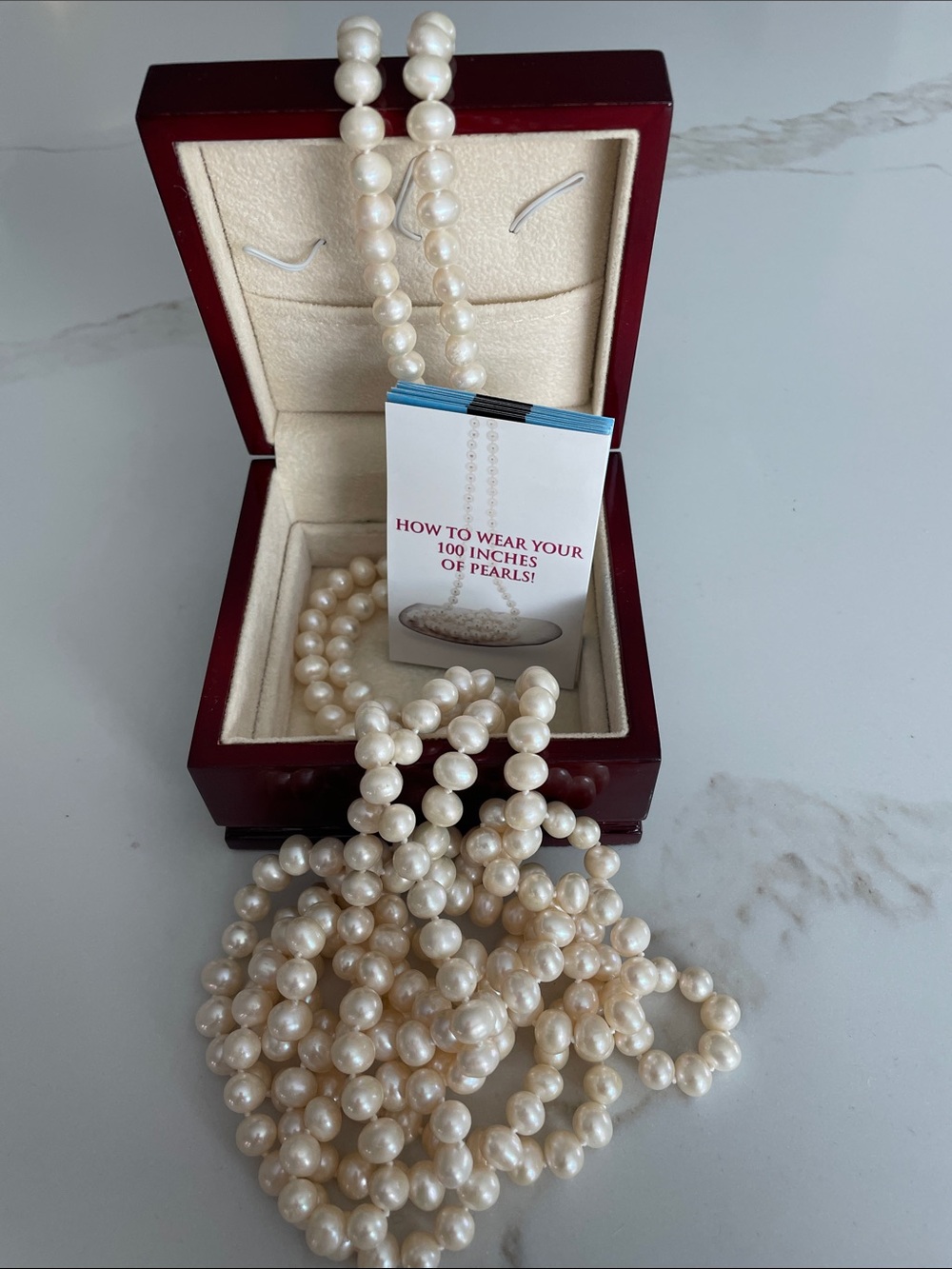 Pearl strand necklace